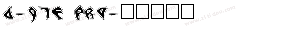 A-QTF pro字体转换